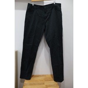 Rhone Mens Size 40 Everyday Twill 5 Pocket Chino Pants Black Lyocell Stretch
